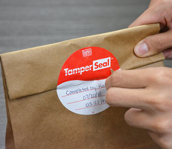 TamperSeal, Tamper Evident Labels, TamperSeal Labels