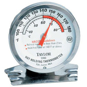 Taylor Analog Bimetal Food Service Meat Thermometers
